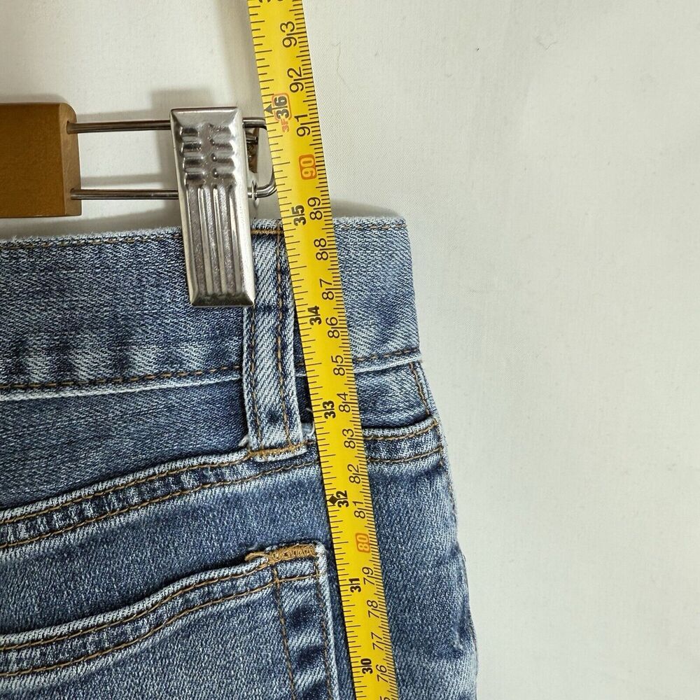 J Crew Jeans Mercantile Flex Slim 31 x 30 Distressed Straight Leg - Picture 15 of 16